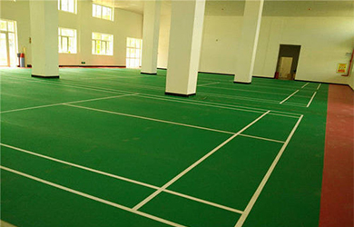  I don't know how to choose the badminton hall floor. Here are some tips