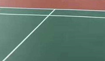  Relevant instructions on construction process of plastic badminton court